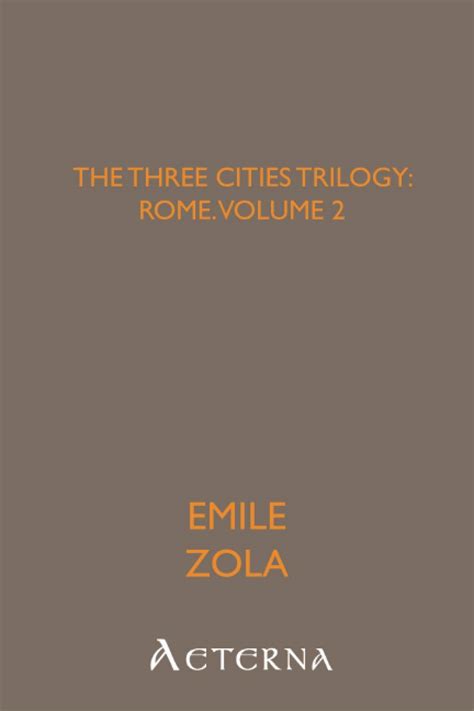 The Three Cities Trilogy: Rome, Volume 2 : Amazon.in: Books