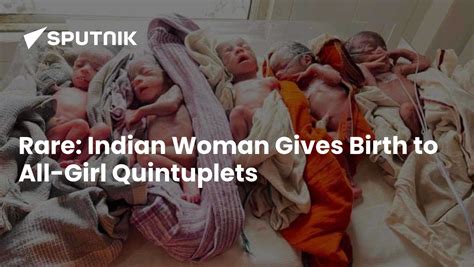 Rare: Indian Woman Delivers Quintuplets 7 Years After Her Marriage