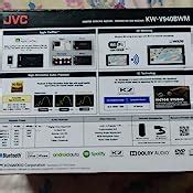JVC 2-DIN AV Receiver KW-V940BWM Wireless Screen Mirroring : Amazon.in ...