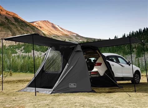 BENTISM SUV Camping Tent 8-8 Ft Waterproof Pickup SUV Tent with Rainfly ...