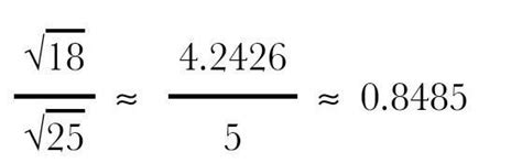 find square root 18/ 25 - Brainly.in