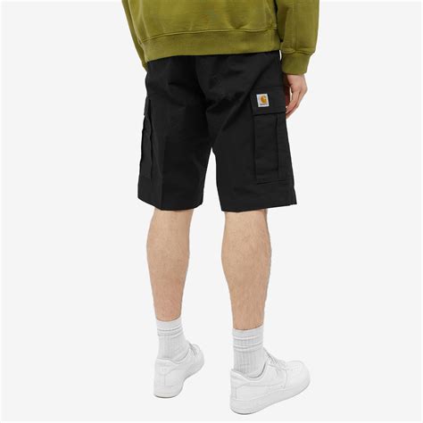 Carhartt WIP Regular Cargo Shorts Black | END.