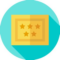 Five stars - Free holidays icons