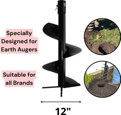 GAJA HITECH AGRO Earth Auger drill bit 12 inch for all types Corded ...