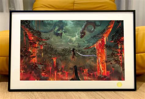 Shen Gongbao Fights Three Dragons Decorative Painting - Nezha: Demon ...