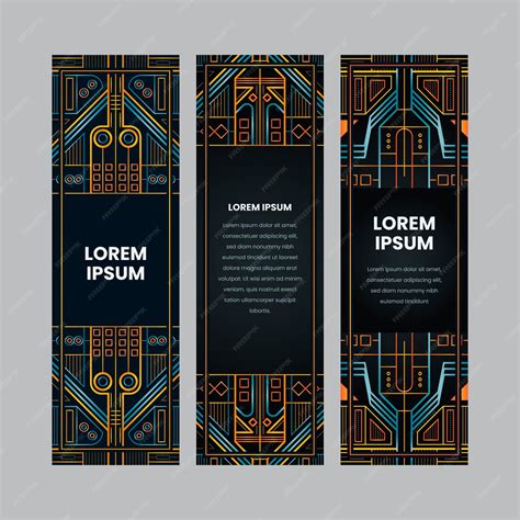 Gradient bookmark template | Premium Vector