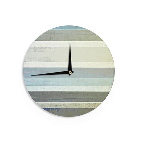 Buy KESS InHouse KESS Original "Sammy" Colorful Geometry Wall Clock, 12 ...