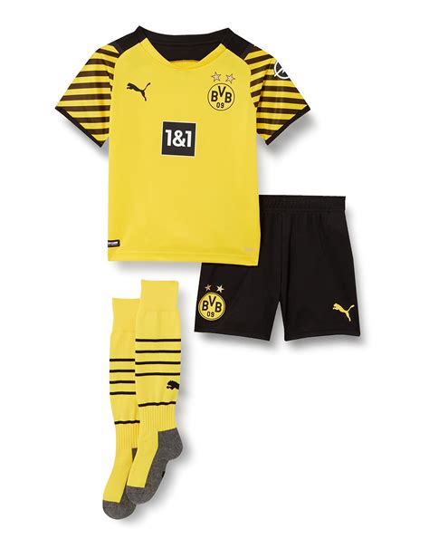 Buy PUMA 2021-2022 Borussia Dortmund Home Mini Kit Online at ...