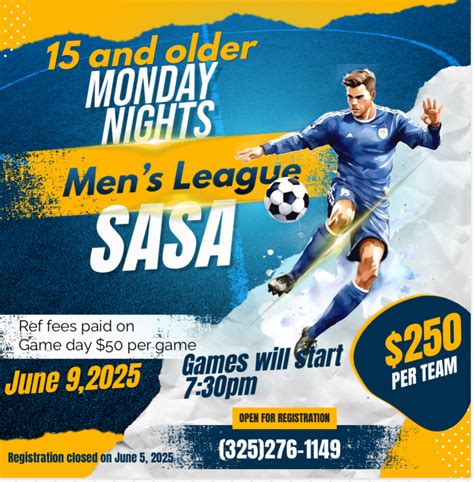 Adult League :: San Angelo Soccer Association