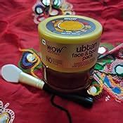 WOW Skin Science Ubtan Face & Body Pack with Chickpea Flour, Almond ...
