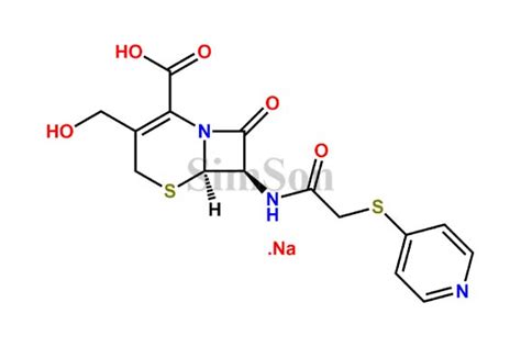 Cefapirin EP Impurity B | CAS No- 38115-21-8 | Simson Pharma Limited