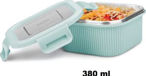 Flipkart.com | MILTON microwave safe steel container 380 ml pastel ...