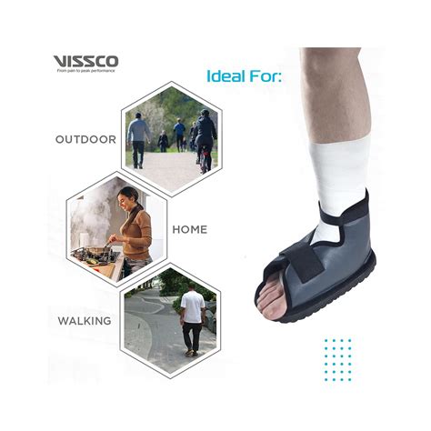 Vissco Ankle Support Cast Shoe Small - Cureka