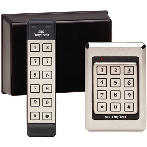 Security Door Controls SDC 931-KP-3U EntryCheck Digital Keypad ...