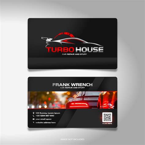 Mechanic Business Card Design 的图像结果