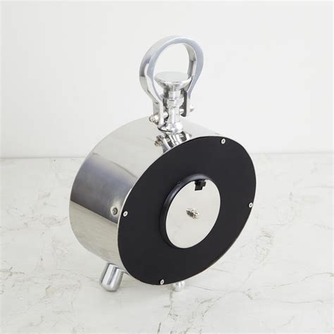 Buy Fiesta Silver Round Metal Table Clock - 19.5x28.2cm from Home ...