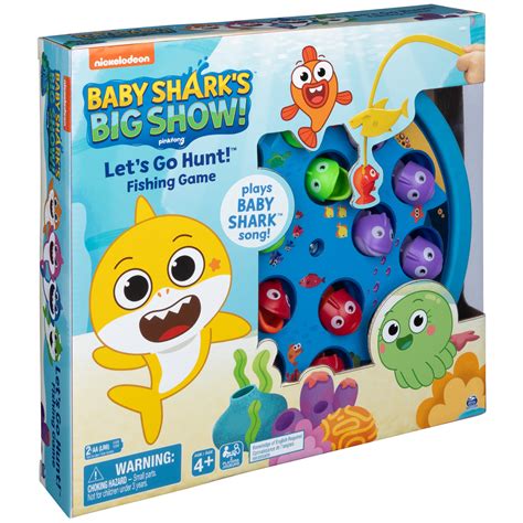Buy Pinkfong Baby Shark Let's Go Hunt Musical Fishing Game, for ...