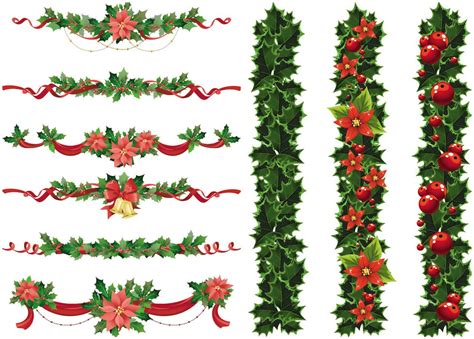 christmas garland illustration