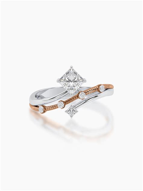 Buy Interlace Lab Grown Diamond Ring Online