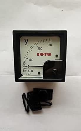 M S control 72MM Analog Voltmeter 0-300 Ammeter Analog Voltmeter ...