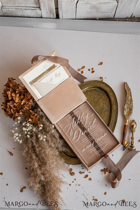 Image result for Box Wedding Invitations