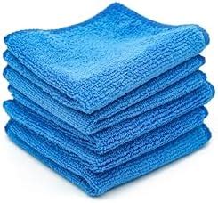 SOBBY Car Microfiber Cleaning Cloth Set of 4 pcs - Premium Microfibre ...