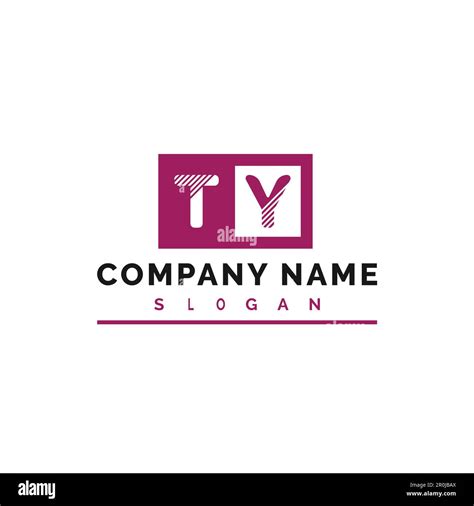 TY Logo Design. TY Letter Logo Vector Illustration - Vector Stock ...