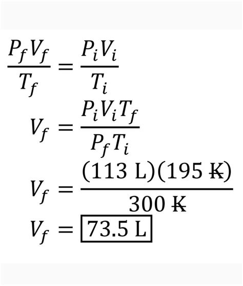 A 113L sample of Helium at27°C is cooled to -78°C.Calculate the new ...