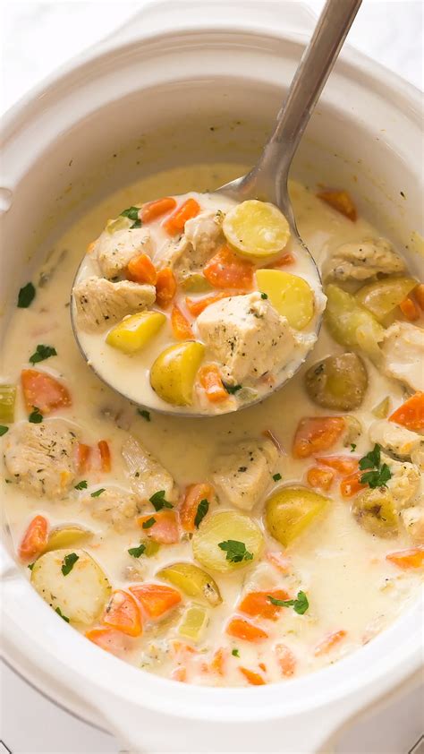 Slow cooker chicken stew – Artofit