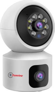 Trueview T18184,2MP+2MP Smart Linkage Robot Tracking Security Camera ...