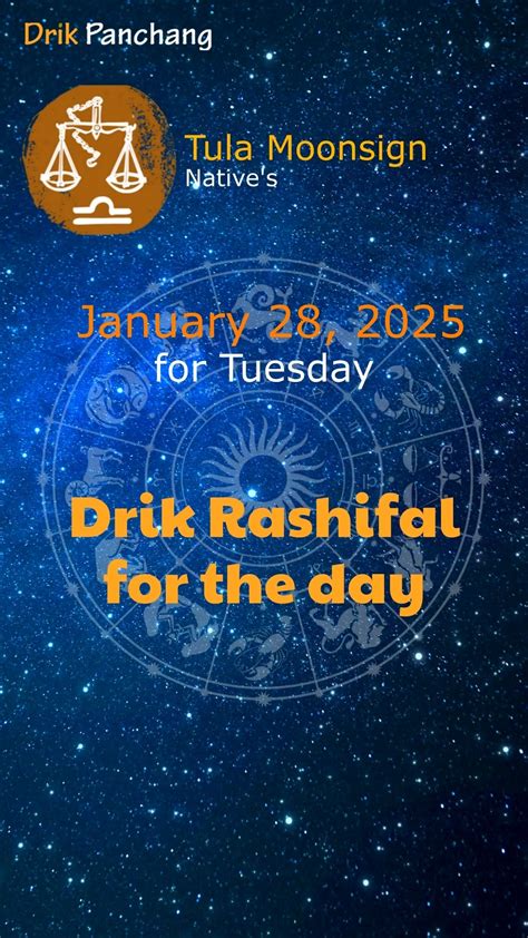 Drik Panchang | Mithuna Rashifal for January 28, 2025, Tuesday | Instagram
