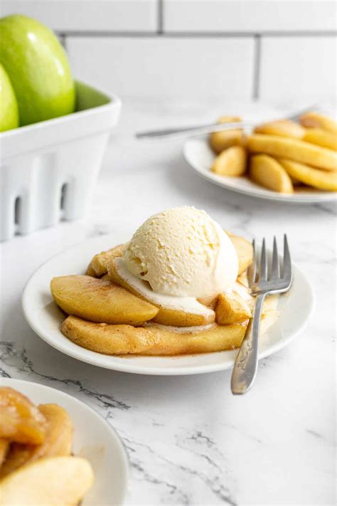 Easy Fried Apples Recipe | All Things Mamma