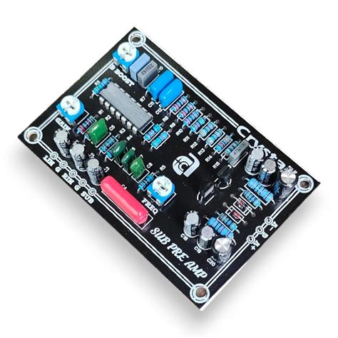 Crystal Subwoofer Pre-amp Board, Low Pass Filter For Frequency-BASS ...