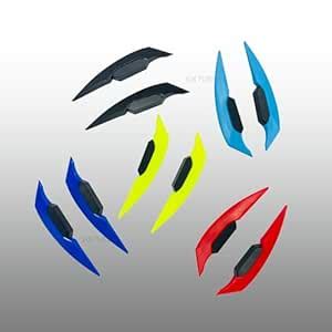 Six Turbo Aerodynamic Winglet Spoiler, Aerofin Spoiler for Motorcycle ...