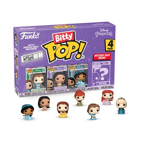 Buy Bitty Pop! Disney Princess 4-Pack Series 2 at Funko.