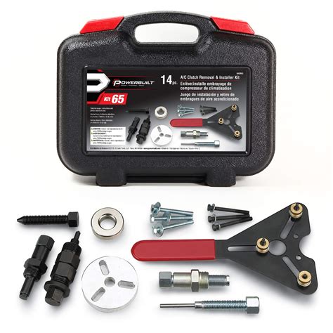 Buy Powerbuilt Air Conditioning Clutch Remove and Install Tool kit, AC ...