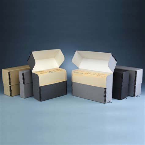 Archival Document Storage Boxes - The Hollinger Box - Hollinger Metal Edge