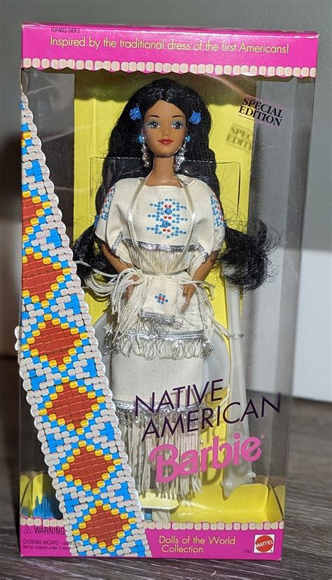 Native American Barbie Doll (1992) #1753 - Vintage Collector's Edition ...
