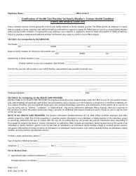 Form WH-380-E Download Fillable PDF or Fill Online Fmla Certification ...
