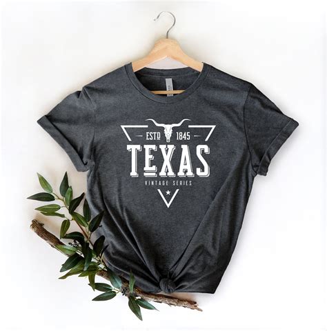 Texas Shirt Texas Tshirt Home State Shirt Texas Gifts | Etsy