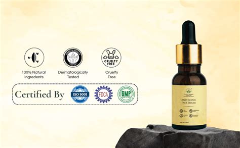 PrakritPurity Anti-Aging Face Serum with Frankincense Oil & Eco Marine ...