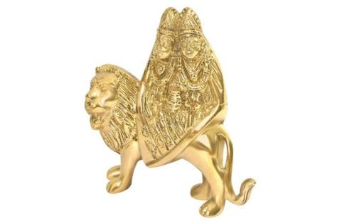 Purchase Goddess Chandi Idol in Pure Brass Online @ Best Cost - Rudra ...