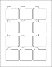 OL1102 - 2.125″ x 2.125″ Blank Label Template- 7 Sheets | Creation ...