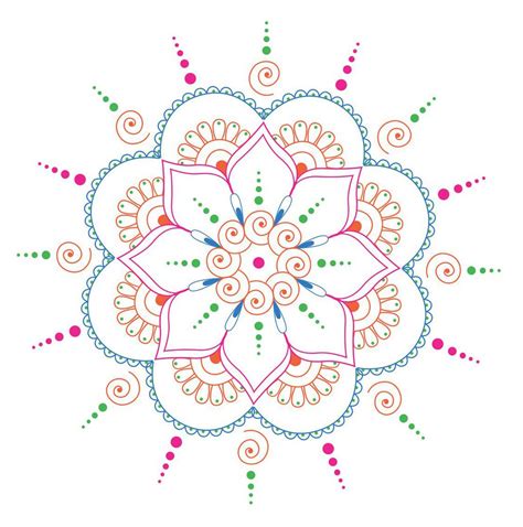Buy Decor Villa PVC Vinyl Self Adhesive Mandala Floral Transparent ...
