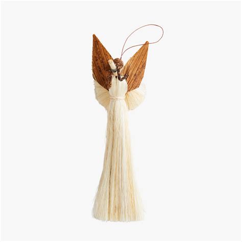 Angel Ornament with Flute - Fair Trade Christmas - Dear Keaton