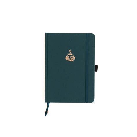 Archer & Olive - B5 Dot Grid Notebook - Coffee and Books - CarefullyCrafted