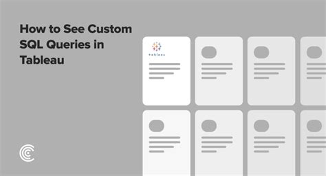 Step by Step Link Tableau to SQL Assistant Query 的图像结果