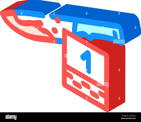 direct evidence crime isometric icon vector. direct evidence crime sign ...