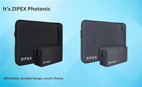 ZIPEX PHOTONIC 16-inch Laptop Case with Charger Pouch | for All 15-15 ...
