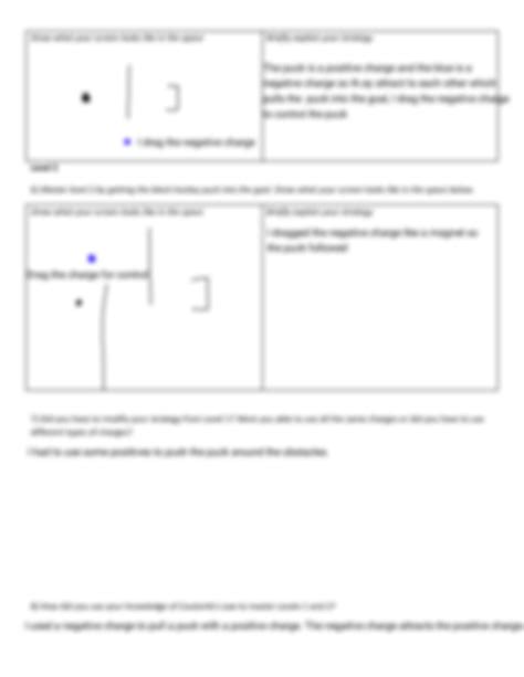 SOLUTION: Weston glass ps electric field hockey phet lab sheet - Studypool
